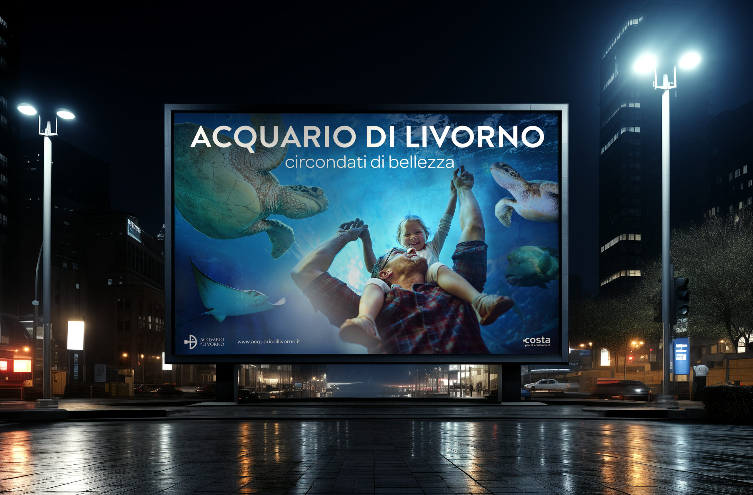 Campagna Acquario di Livorno 2025: Rebe Studio