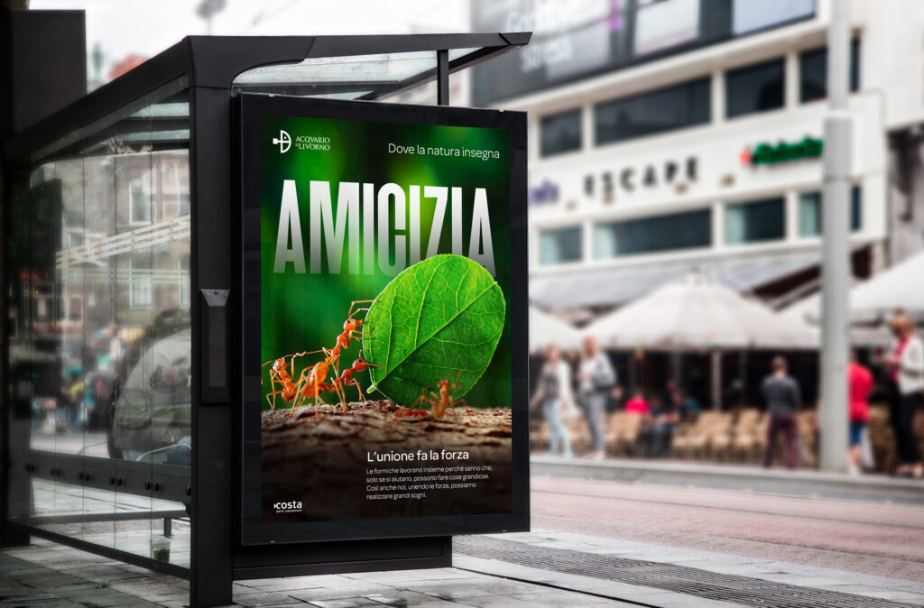 Campagna Acquario di Livorno 2025: Rebe Studio